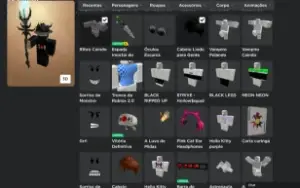 conta roblox e 70k gastos level 2300 no blox 