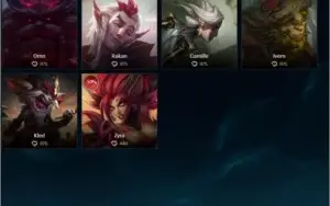 Conta de Lol - Quase todos os Champ