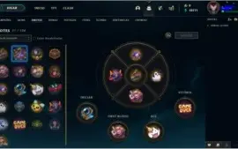 CONTA LEAGUE OF LEGENDS (OURO IV)