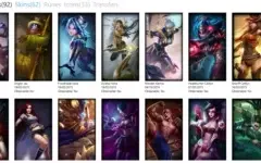 CONTA LEAGUE OF LEGENDS + 92 Champs + 62 Skins SUPER BARATO!