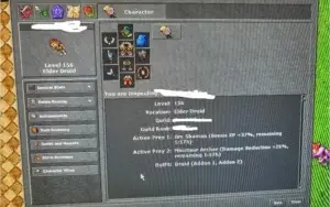 Conta top Druid lv 156 em Gentebra