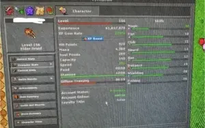 Conta top Druid lv 156 em Gentebra