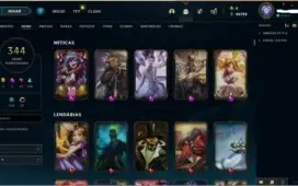 conta league of legends