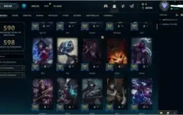 conta league of legends