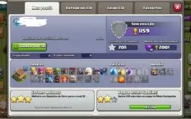 Clash of clans cv8  bem upada