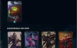 Conta LOL 2021 SEASON 11 ELO MESTRE