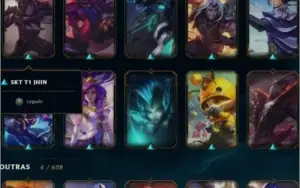 Conta riot games Tft/lol Mestre tft. skins e champs.