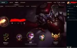 Conta League Of Legends Ouro I