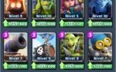 Clash nível 11, 4600+Troféus, quase todas lendárias