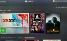 Vendo Conta Com NBA2K22+EFOOTBALL 22 STEAM