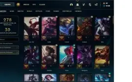 CONTA DE LOL PLATINA 4 SOLO DUO E PLATINA 1 FLEX (EX-DIMA 4)