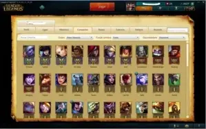 conta leage of legends