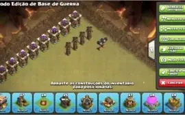 Clash of clans cv11 97% full