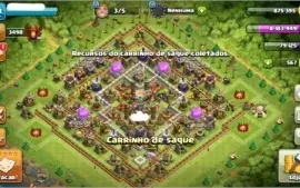 Clash of clans cv11 97% full
