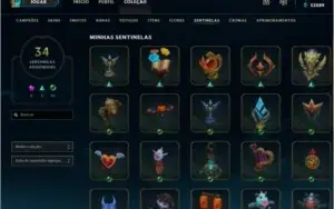 Conta lol plat 4 200+ Skina Pax sivir e corki ovni