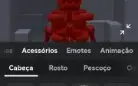 Conta de Roblox com skin colorida