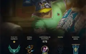 Conta de League of legends