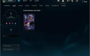 Conta Platina 2 Smurf