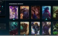 CONTA LOL DIAMANTE 4 - 52 skins - 61 campeões.