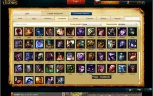 Conta league of legends Platina V