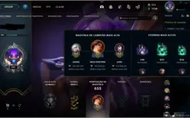 Conta ouro lol 230+ skins