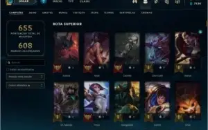 Conta ouro lol 230+ skins
