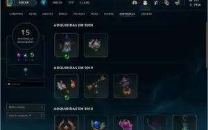 Conta ouro lol 230+ skins