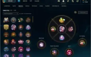Conta ouro lol 230+ skins
