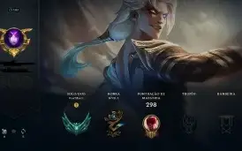 Conta lol Platina 2 50 Skins 1000 RP e 5K EA