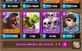 Conta Clash Royale Arena 11 barata