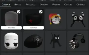 Minha conta do roblox que não jogo mais
