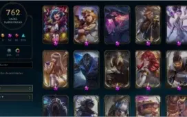 Conta com Rammus REI + 762 skins  + skins valorant
