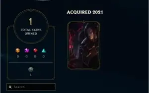 CONTA PLAT 1 LOL SMURF