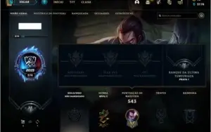 Conta Unranked com TODOS OS CHAMPS e 108 skins
