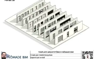 Template Arquitetônico REVIT + Biblioteca de Famílias 23GB