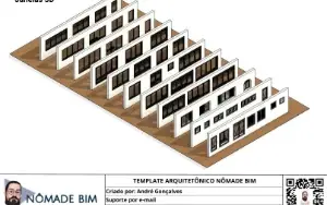 Template Arquitetônico REVIT + Biblioteca de Famílias 23GB