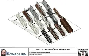 Template Arquitetônico REVIT + Biblioteca de Famílias 23GB