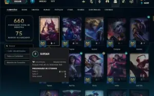 Conta prata 2 com TODOS os champs e 234 Skins ( MAIN ADC )