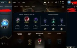 Conta de lol nível 22 com skins bonitas