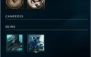 CONTA DE LEAGUE OF LEGENDS