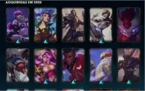 CONTA LEAGUE OF LEGENDS