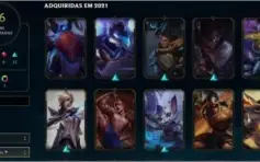 CONTA LEAGUE OF LEGENDS