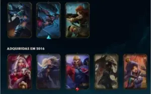 CONTA LEAGUE OF LEGENDS