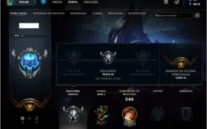 Conta de League of Legends