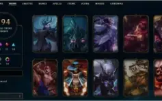 Conta League of Legends - Lv 147