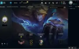 Conta League Of Legends com Skins e RP