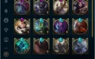 CONTA LOL 268 SKINS PLATINA MMR ALTÍSSIMO