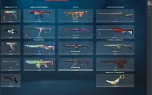 Valorant conta prata 3 com varias skins premium FULL ACESSO
