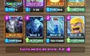 CONTA DE CLASH ROYALE MUITAS LENDARIAS NV 12