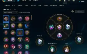 CONTA LEAGUE OF LEGENDS DE 2012